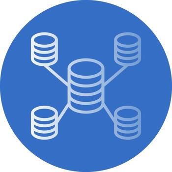 Database Vector Icon Design