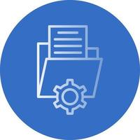 Data Management Vector Icon Design