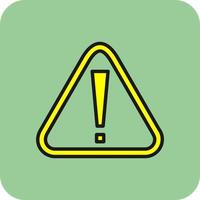 Warning Vector Icon Design