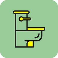 Lavatory Vector Icon Design