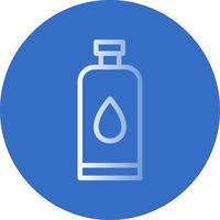 Water Bottle Vector Icon Design