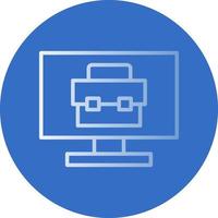 Online Business Vector Icon Design