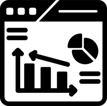 Web Analytics Vector Icon