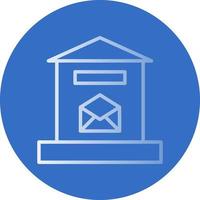 Letter Box Vector Icon Design