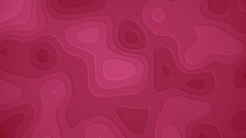 Magenta topographical map styled motion background animation with gently morphing organic shapes. Full HD and a seamless loop. video