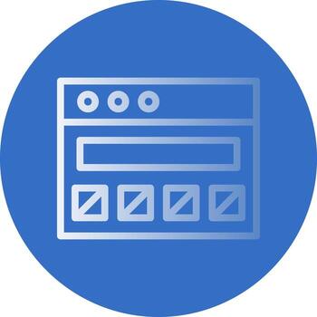Ui Wireframe Vector Icon Design