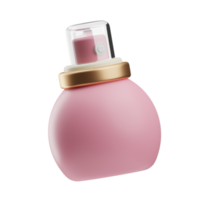 luxury cosmetic perfume illustration 3d png