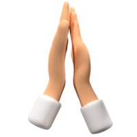 3d icoon hand- bedrijf png