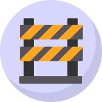 Barrier Vector Icon Design