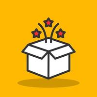 Magic Box Vector Icon Design