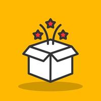 Magic Box Vector Icon Design