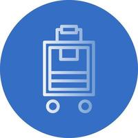 Luggage Vector Icon Design