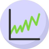 Frequency Graph Vector Icon Design