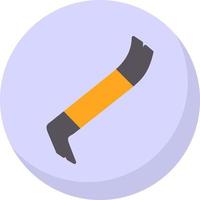 Crowbar Vector Icon Design