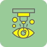 Laser Surgery Vector Icon Design