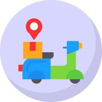 Delivery Location Vector Icon Design