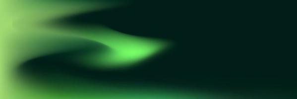 Modern abstract green gradient banner background design vector