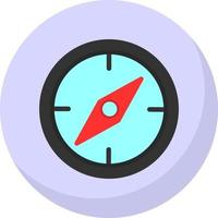 Compass Vector Icon Design