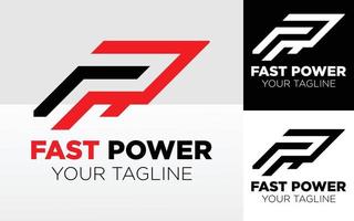 Logo Vector art Fast Power