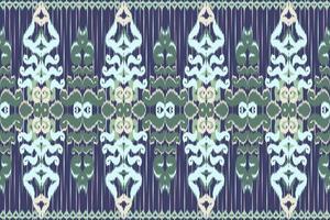 Ethnic fabric pattern Designed from geometric shapes Ethnic Asian style fabric pattern Used for home decoration, carpet work, indoor and outdoor use. vector