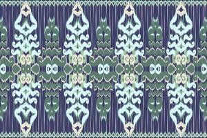 Ethnic fabric pattern Designed from geometric shapes Ethnic Asian style fabric pattern Used for home decoration, carpet work, indoor and outdoor use. vector