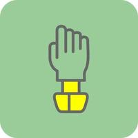 Amputee Vector Icon Design