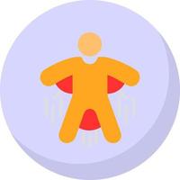 Base Jump Vector Icon Design