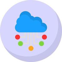 Cloud Computing Vector Icon Design