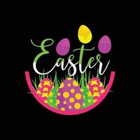 Easter vector t-shirt design. Easter t-shirt design. Can be used for Print mugs, sticker designs, greeting cards, posters, bags, and t-shirts