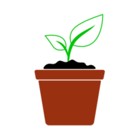 icône de pot de plante png