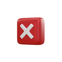 Cross mark symbols icon. Buttons with cross png