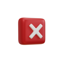 Cross mark symbols icon. Buttons with cross png