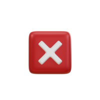 Cross mark symbols icon. Buttons with cross png