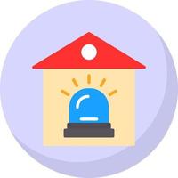 diseño de icono de vector de alarma de seguridad