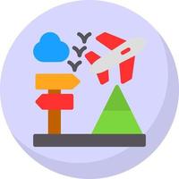 Travelling Vector Icon Design