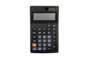 Top view calculator png