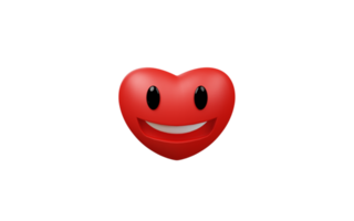 rosso cuore per amore e San Valentino giorno concetto. png