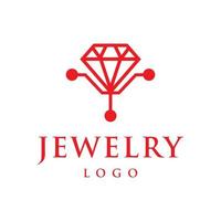 Jewelry Logo Design Vector Template