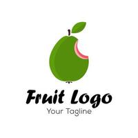 Fresco frutas logo diseño vector modelo