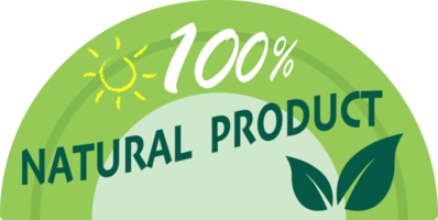 Natural product label. png