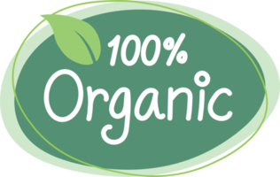 organisch Produkt Etikett. png