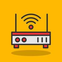 Router Vector Icon Design