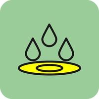 Water Vector Icon Design