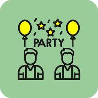 Party Vector Icon Design