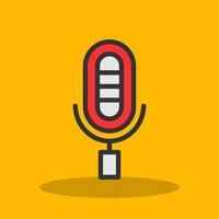 Voice Recorder Vector Icon Design