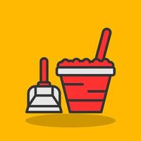 Cleaning Tools Vector Icon Design