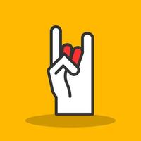 Sign Language Vector Icon Design