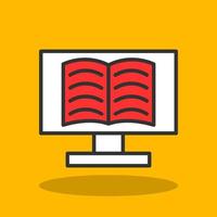 Online Education Vector Icon Design