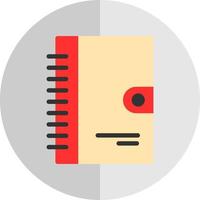 Diary Vector Icon Design