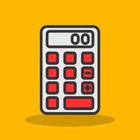 diseño de icono de vector de calculadora